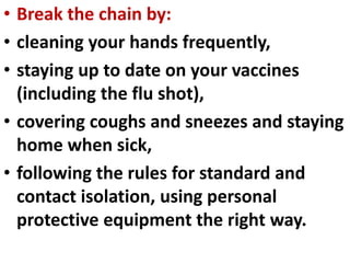 Isolation Shot Isolation 10,11.pptx | Infectious Diseases | Diseases and Conditions