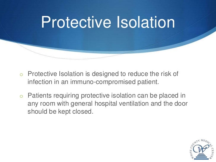 Isolation and standard precautions