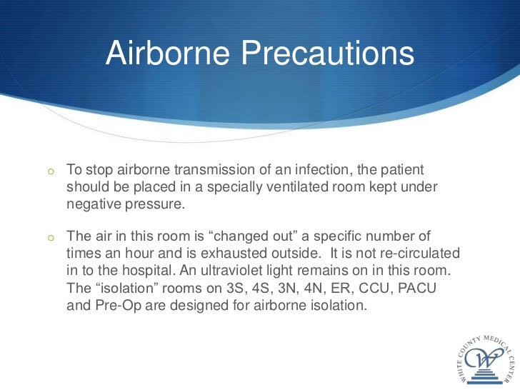 Isolation And Standard Precautions