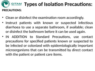 Ifection Isolation Isolation and Infection Control Measures | PPTX