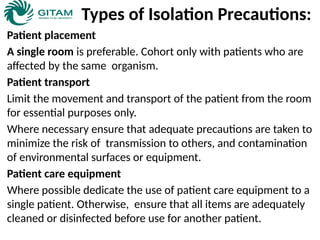 Isolation Risk Isolation and Infection Control Measures | PPTX