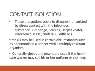 Comprehensive Guide to Hospital Isolation Precautions and PPE Usage | PPTX