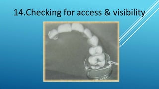 14.Checking for access & visibility
 