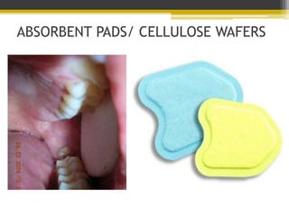 ABSORBENT PADS/ CELLULOSE WAFERS
 