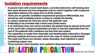 Isolation precaution | PDF