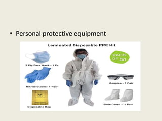 isolation precautions and use of PPE.pptx