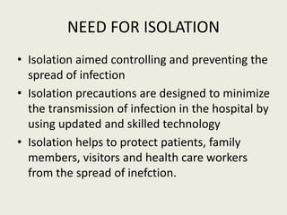 isolation precautions and use of PPE.pptx