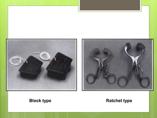 Block type Ratchet type
 