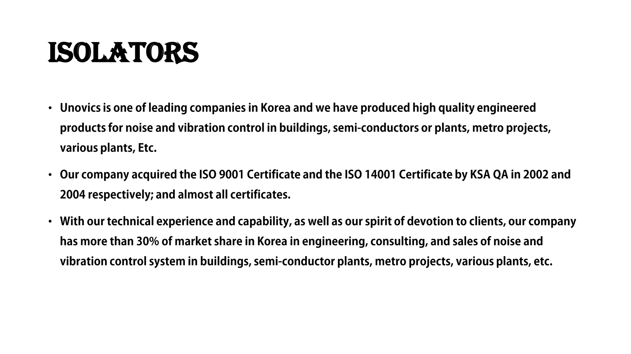 isolators-ppt
