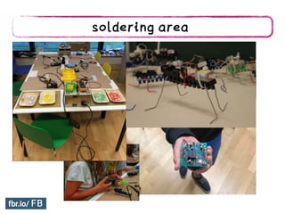 soldering area
 