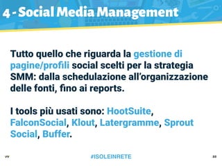 #IsoleInRete - Social Media e Facebook Marketing - Isole in Rete, Cagliari