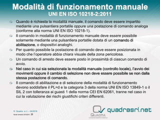 Requisiti di sicurezza delle Isole robotizzate (La norma UNI EN ISO ...
