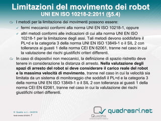 Requisiti di sicurezza delle Isole robotizzate (La norma UNI EN ISO ...