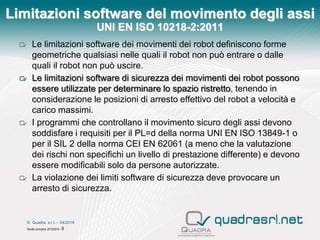 Requisiti di sicurezza delle Isole robotizzate (La norma UNI EN ISO ...