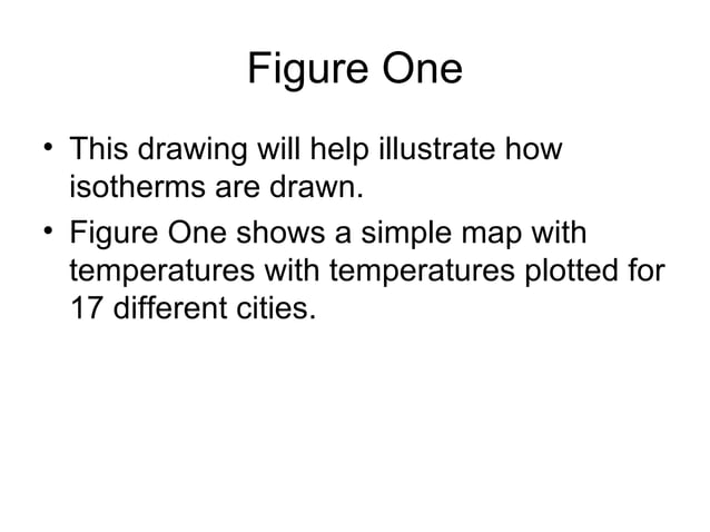 Isolines and contour lines | PPT