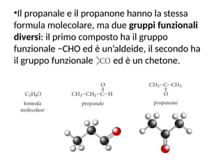 Propanale Isomerie di struttura e stereoisomerie.pptx
