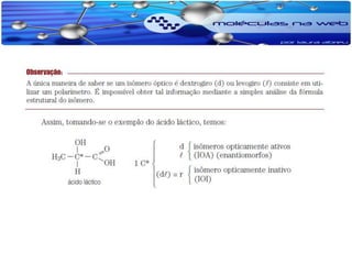 Isomeria e propriedades