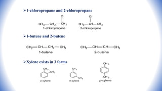 Isomerism - Structural Isomerisms in Organic compounds | PPTX