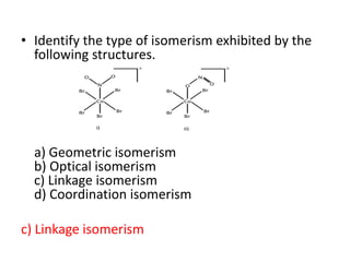 Isomerism in Coordination Chemistry.pptx