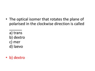 Isomerism in Coordination Chemistry.pptx