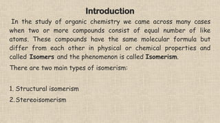 Comprehensive Overview of Isomerism in Organic Chemistry: Types and ...