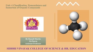 SIDDHI VINAYAK COLLEGE OF SCIENCE & HR. EDUCATION
By Russell Martin
M-Pharm
Assistant Professor
 