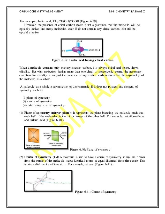 Optical Isomerism
