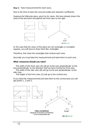 Isometric projection 3 eso | PDF