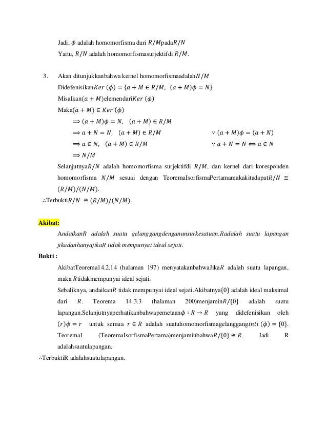 Isomorfisma Ring Baru