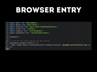 Browser entry
 