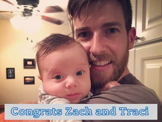 Congrats Zach and Traci
 