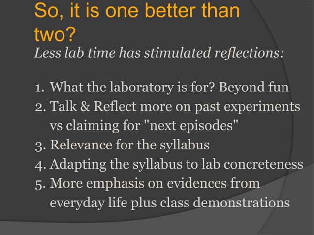 Is One Better Than Two Pptx Is One Better Than Two Pptx