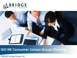 ISO-NE Consumer Liaison Group Meeting 