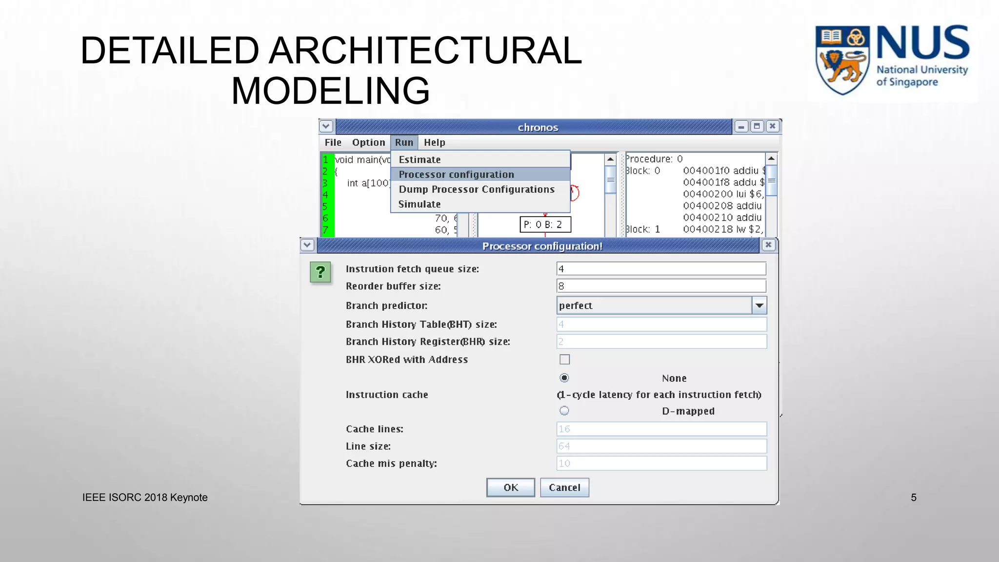 DETAILED ARCHITECTURAL
MODELING
IEEE ISORC 2018 Keynote 5
 
