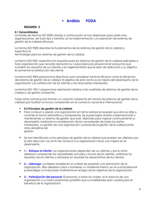 RESUMEN CLASE "ISO 9000"