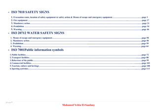 Iso Safety Warning Sign Examples Safety sign based on iso standard for workplace | PDF