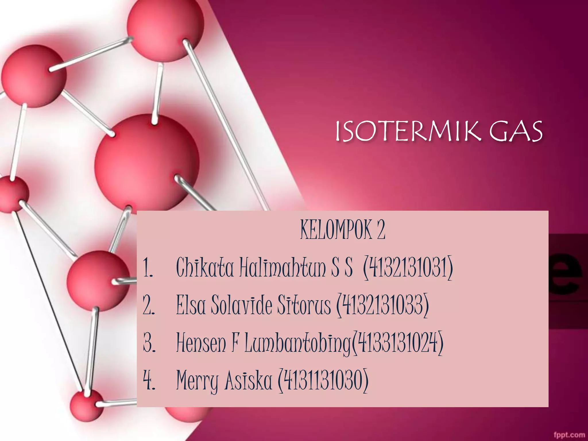 Isoterm gas 2 | PPT