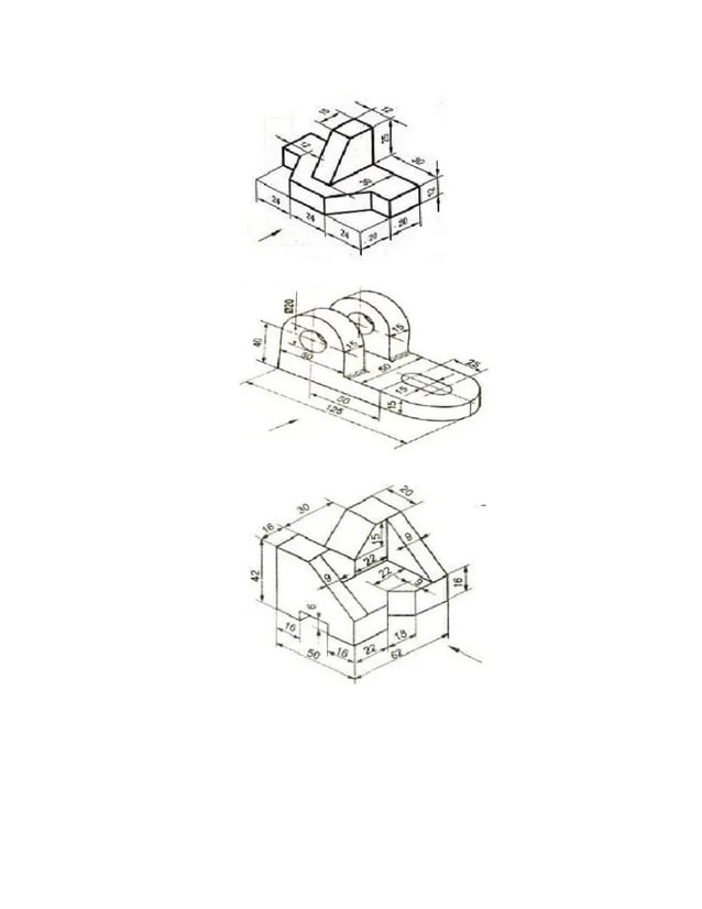 ORTHOGRAPHIC PROJECTIONS TO ISOMETRIC VIEWS | DOCX