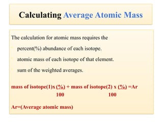ISOTOPES POWERPOINT FOR COLLEGE STUDENTS | PPTX