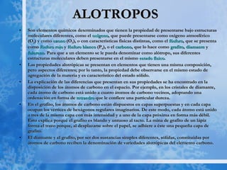 Isotopos Y Alotropos De Los Atomos Slide | POT