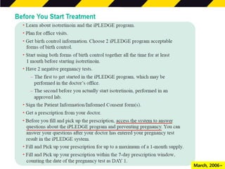 Ipledge Process Isotretinoin safety guideline | PDF