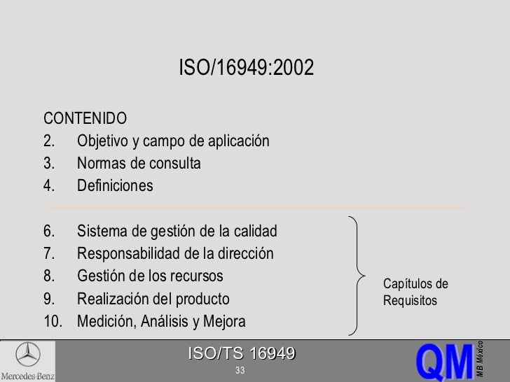 ISO TS 16949