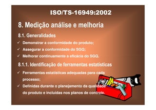 ISO TS16949 2002 Apresentação dos Requisitos