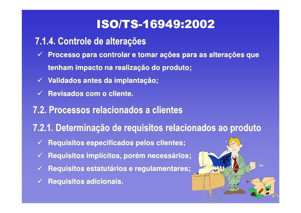 ISO TS16949 2002 Apresentação dos Requisitos