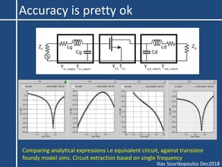 RF amplifier design useful expressions | PDF