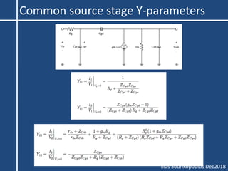 RF amplifier design useful expressions | PDF