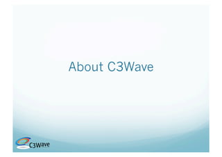 About C3Wave
 