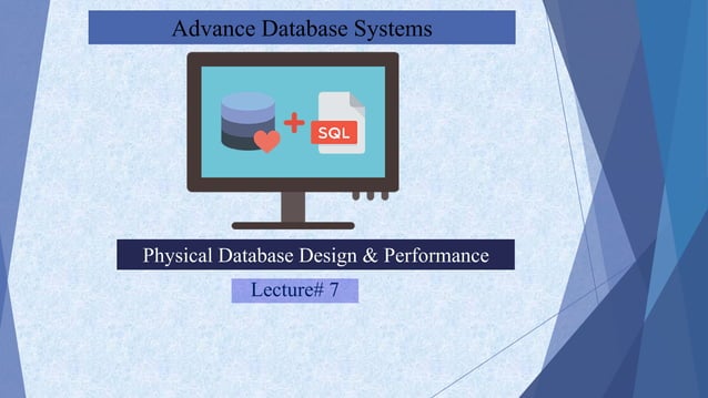 Physical Database Design & Performance | PDF