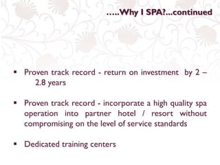 I SPA Thailand | PPTX
