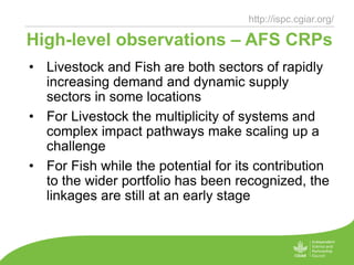 Advising on System-Level research investment